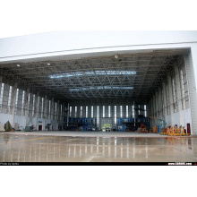 Frame do espaço de aço para o hangar dos aviões